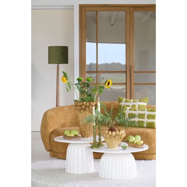 Metāla apaļš sānu galdiņš ø 60 cm Veglia – Light & Living-image-1