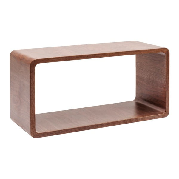 Kare Design Cube valriekstu kafijas galdiņš
