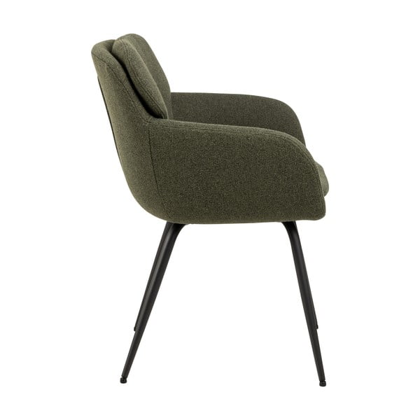 Haki polsterēts ēdamistabas krēsls ar roku balstiem Dora – Actona-image-3