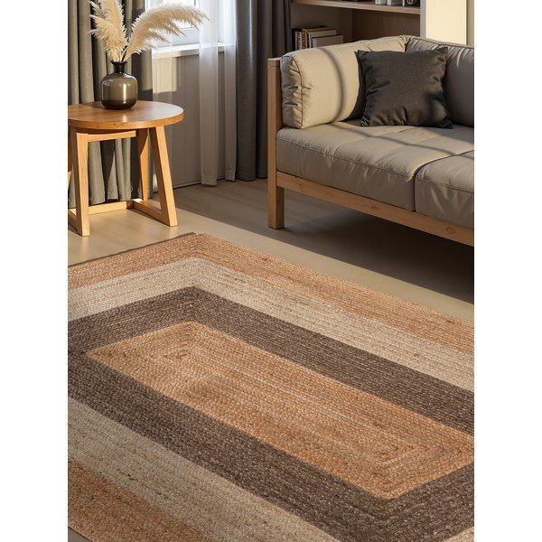 Divpusējs/ar rokām darināts džutas paklājs 120x170 cm Juno – Hanse Home-image-1