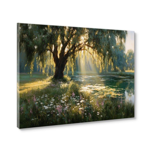 Glezna 113x85 cm Sunlit Willow – Styler-image-3