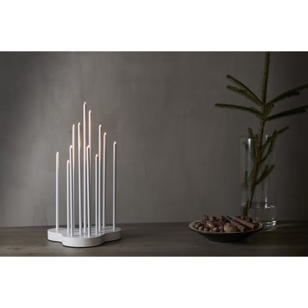 Balts Ziemassvētku gaismas dekors Buzz – Star Trading-image-1