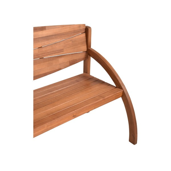 Brūns masīvkoka dārza sols Hadia – Garden Pleasure-image-2