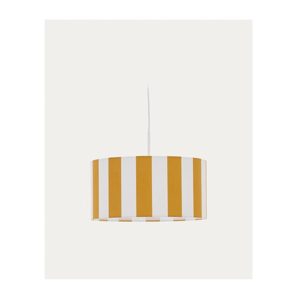 Dzeltens abažūrs ø 40 cm Ciral – Kave Home-image-3
