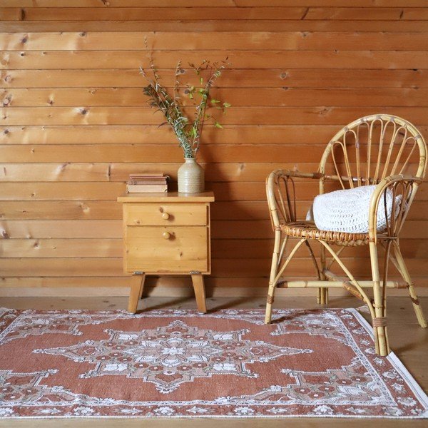 Oranžs bērnu paklājs 100x150 cm Lalitha – Nattiot-image-2