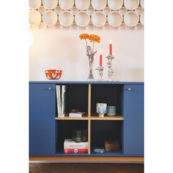 Tumši zila zema kumode 175x80 cm Color Living – Tom Tailor-image-3