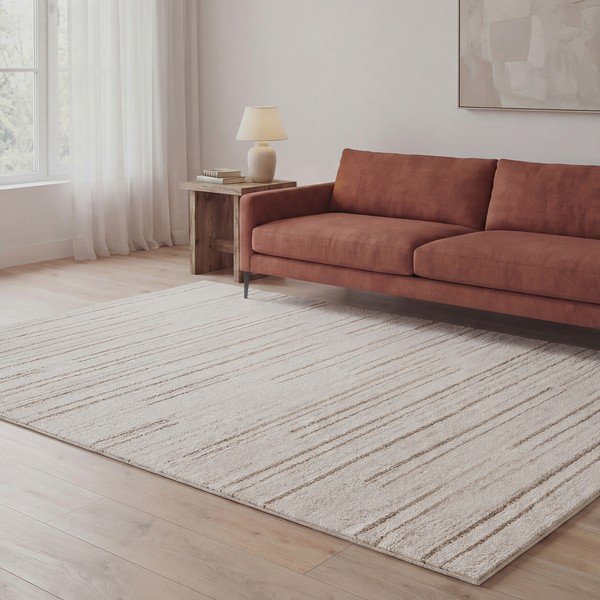 Krēmkrāsas paklājs 200x275 cm Oslo – Asiatic Carpets-image-1