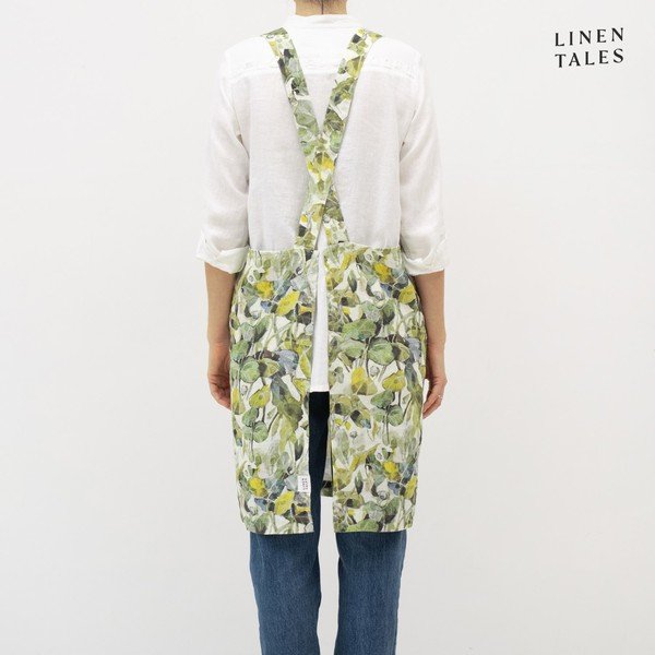 Lina priekšauts Khaki – Linen Tales-image-1