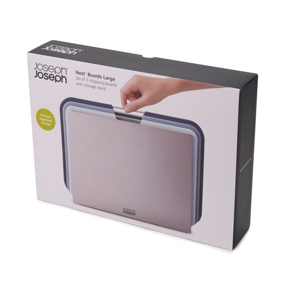 3 griešanas dēlīšu un statīva komplekts Joseph Joseph Nest, 35,5 x 26 cm-image-4