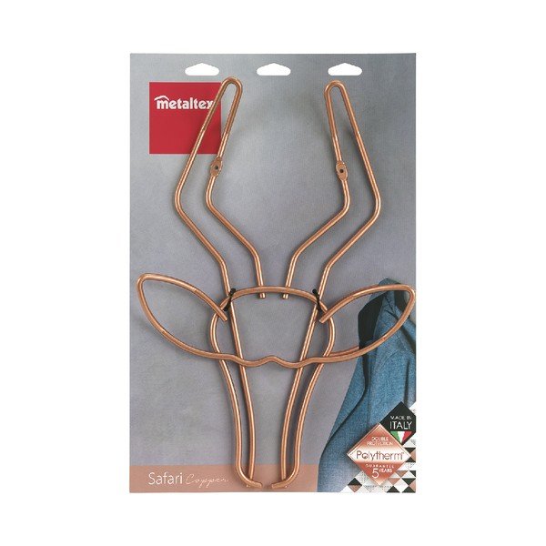 Sienas pakaramais gazeles formā Metaltex, platums 30 cm-image-2