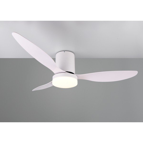 Matēti balta LED griestu lampa ø 132 cm Göteborg – Reality-image-4