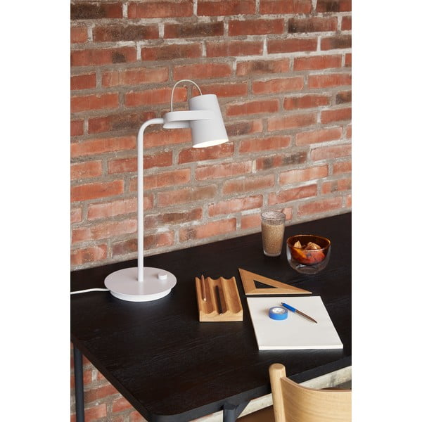 Gaiši pelēka galda lampa (augstums 54 cm) Ardent – Hübsch-image-2