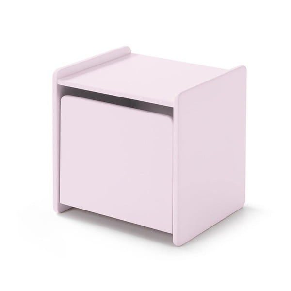 Rozā bērnu naktsgaldiņš Vipack Kiddy