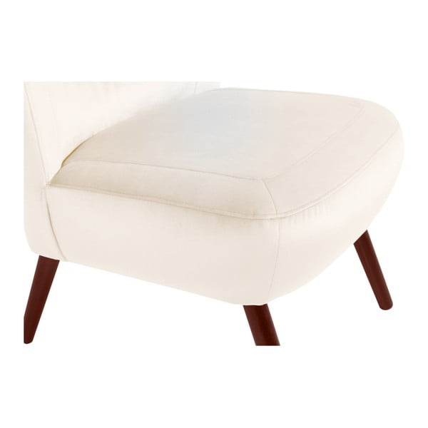 Krēmkrāsas krēsls Max Winzer Sari Velvet-image-4