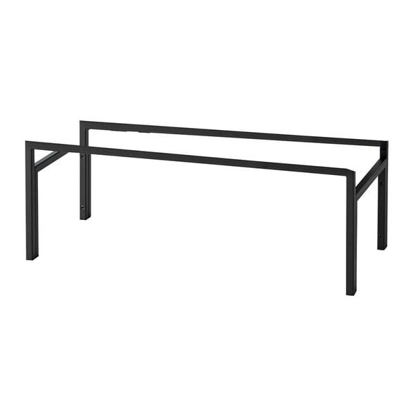 Melna metāla pamatne skapjiem 86x38 cm Edge by Hammel – Hammel Furniture