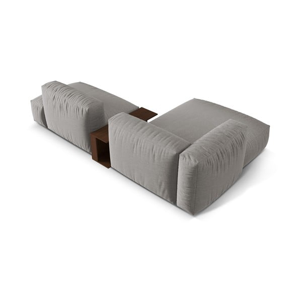 Gaiši pelēks modulārais stūra dīvāns (ar kreiso stūri) Martina – Micadoni Home-image-3