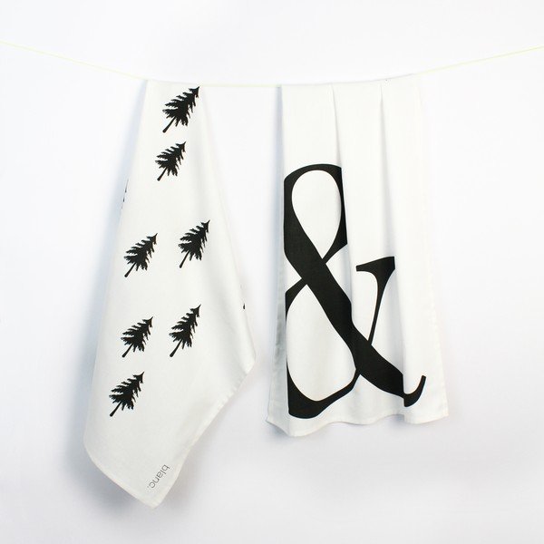 2 dvieļu komplekts Blanc Ampersand-image-1
