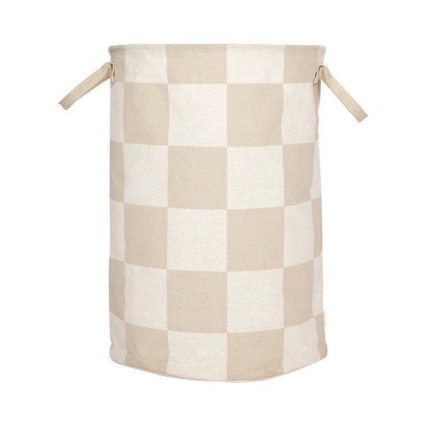 Bēšs/krēmkrāsas tekstila veļas grozs Chess – OYOY Living Design