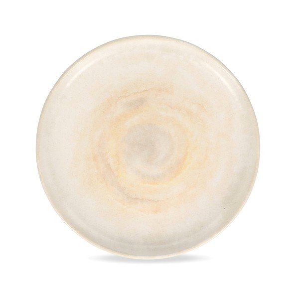 Bēšs deserta akmensmasas šķīvis ø 22 cm Aquarel – S|P Collection