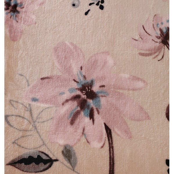 Bēša vienvietīga mikroplīša gultas veļa 140x200 cm – My House-image-1