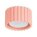 Persiku oranža metāla prožektora tipa lampa ø 10 cm Zora – Sollux