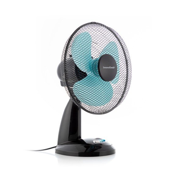 Melns galda ventilators InnovaGoods