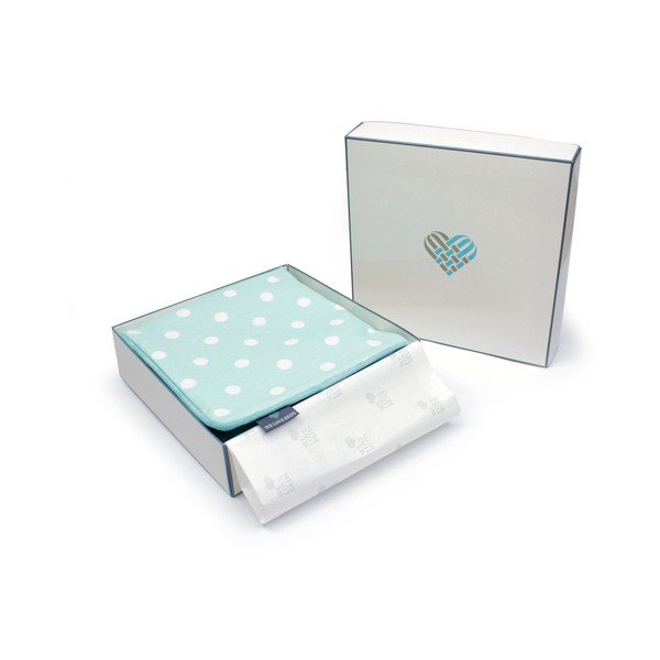 Mentolově zelený povlak na polštář WeLoveBeds Dots, 40 x 60 cm-image-2