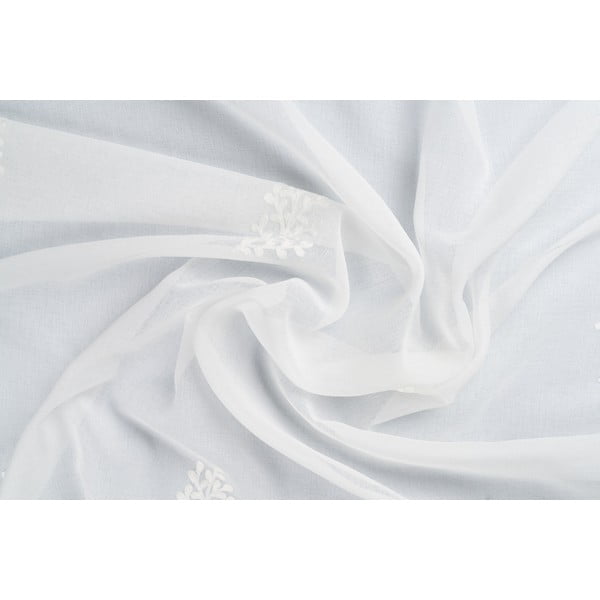 Balts dienas aizkars 300x245 cm Fibula – Mendola Fabrics