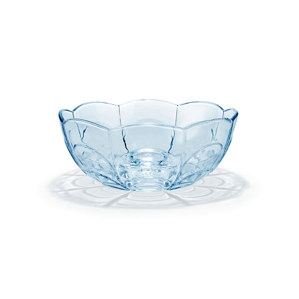 Gaiši zila stikla bļoda ø 23 cm Lily – Holmegaard