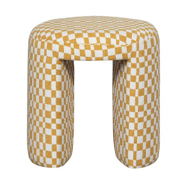 Dzeltens polsterēts ķeblis Charlie – WOOOD