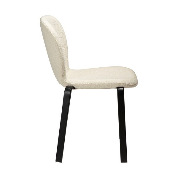 Krēmkrāsas polsterēts pusdienu krēsls Heap – DAN-FORM Denmark-image-2