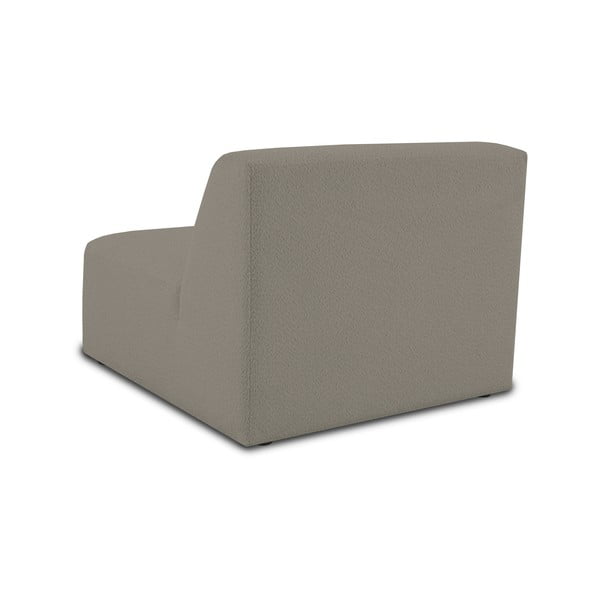 Gaiši brūns modulārais dīvāns no buklē auduma (vidējā moduļa) Roxy – Scandic-image-3