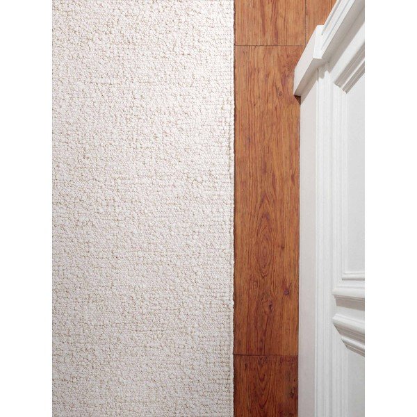 Ziloņkaula krāsas ar rokām darināts buklē celiņa paklājs 80x200 cm Notting Hill Portobello – Ted Baker-image-4