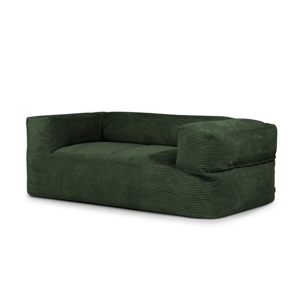 Zaļš velveta sēžammaiss Sofa MooG – SLOWDOWN