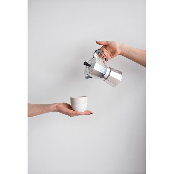 Rozā un balta keramikas krūze ÅOOMI Dust, 200 ml-image-2