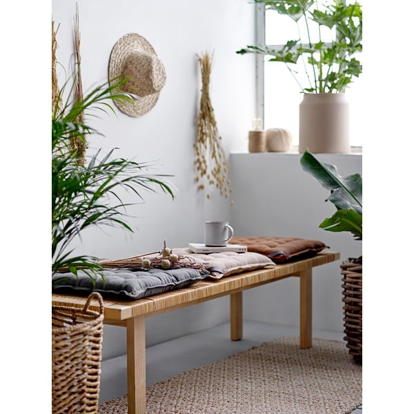 Gaiši zaļš kokvilnas sēdekļa spilvens Södahl, 40 x 40 cm-image-4