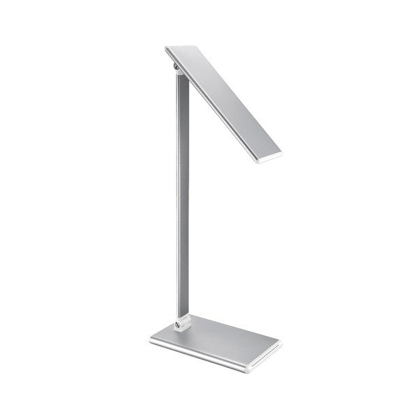 Sudraba galda lampa ar LED apgaismojumu SULION Hawking-image-2