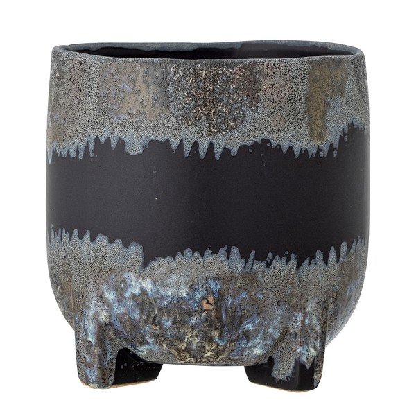 Akmensmasas puķu poda apvalks ø 15,5 cm Nasru – Bloomingville-image-2