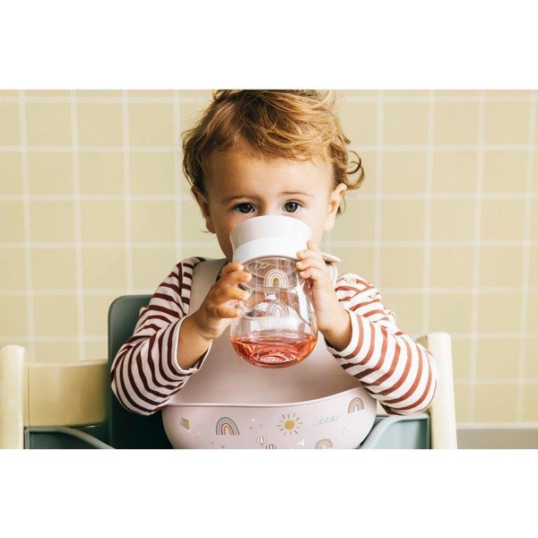 Gaiši zila plastmasas bērnu krūze 300 ml Forest Friends – Mepal-image-1