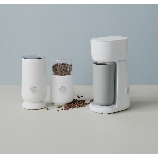 Balts plastmasas elektriskais piena putotājs Foodie – RIG-TIG-image-1