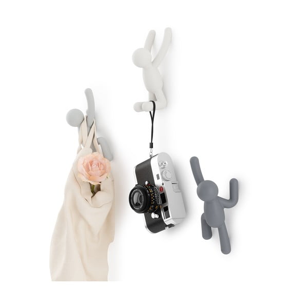 Sienas plastmasas āķīši (3 gab.) Buddy – Umbra-image-3