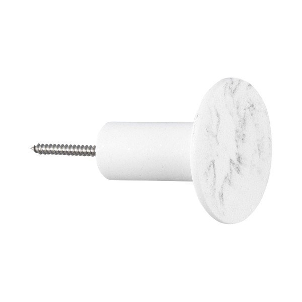 4 baltu āķu komplekts PT LIVING Marble-image-4