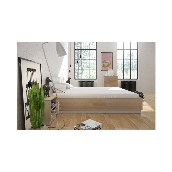Divguļamā gulta no dižskābarža un priedes koka SKANDICA Finn BC, 160 x 200 cm, 160 x 200 cm-image-4