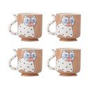 Gaiši brūnas krūzes (4 gab.) Missy – Bloomingville