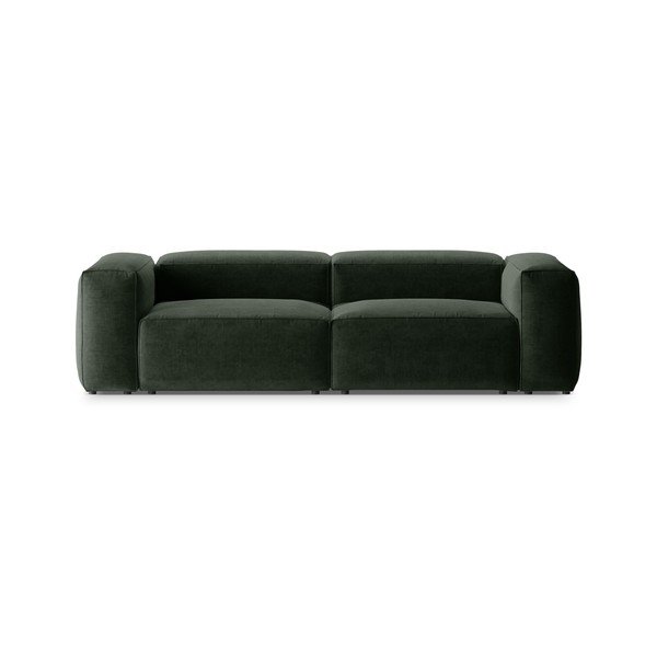 Zaļš dīvāns 264 cm Bergamo – Cosmopolitan Design