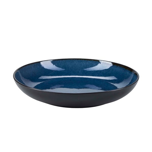 Zils keramikas šķīvis Bahne & CO Birch, ø 23,5 cm