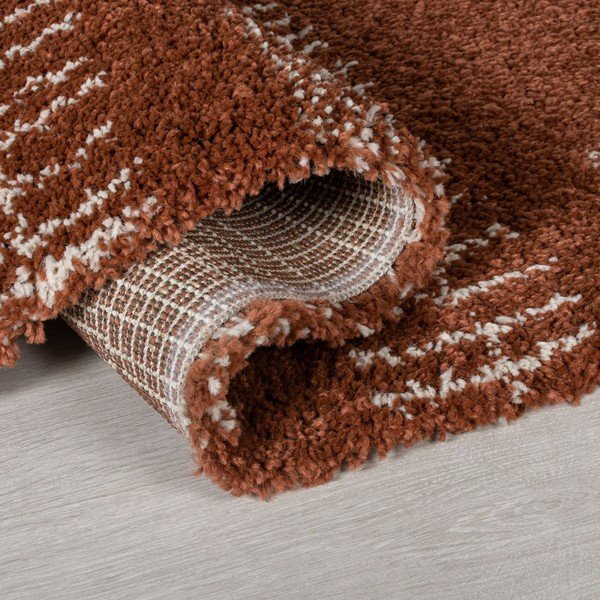Tumši sarkans paklājs Flair Rugs Zane, 120 x 170 cm-image-1