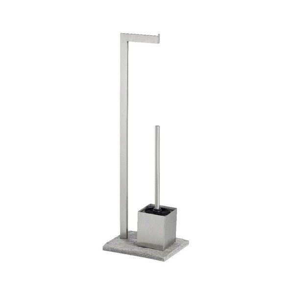Pelēks stāvošs tualetes komplekts Wenko Granite-image-1