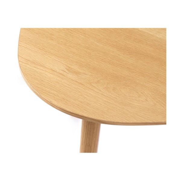 Dabīga toņa žurnālgaldiņi ar ozolkoka imitāciju (2 gab.) 70x100 cm Adda – Unique Furniture-image-4