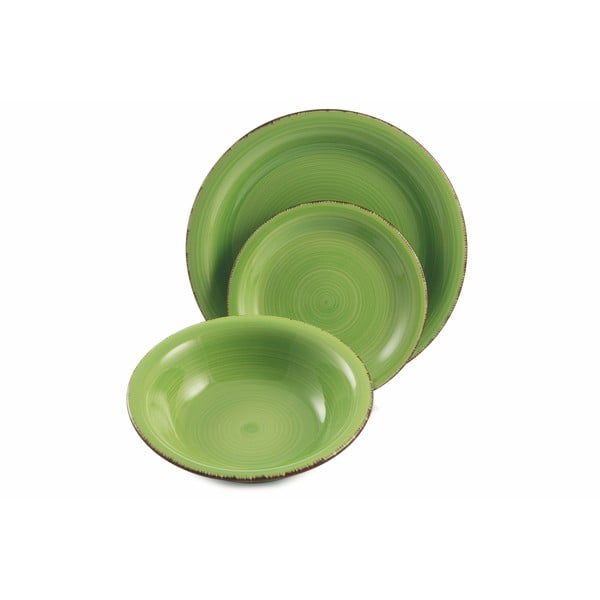 18 daļīgs keramikas šķīvju komplekts VDE Tivoli 1996 Baita-image-4